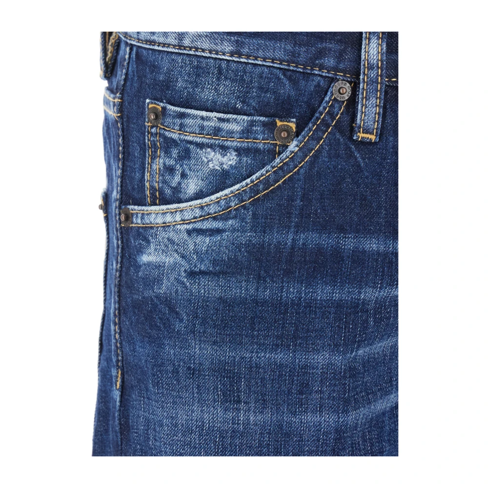 Dsquared2 Cool Guy Blauwe Jeans Vervaagd Denim Blue Heren