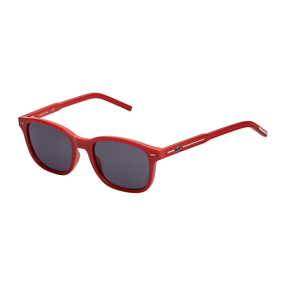 Lacoste Boys Red Sunglasses, One Size, Square Kids Sunglasses With Acetate Frame