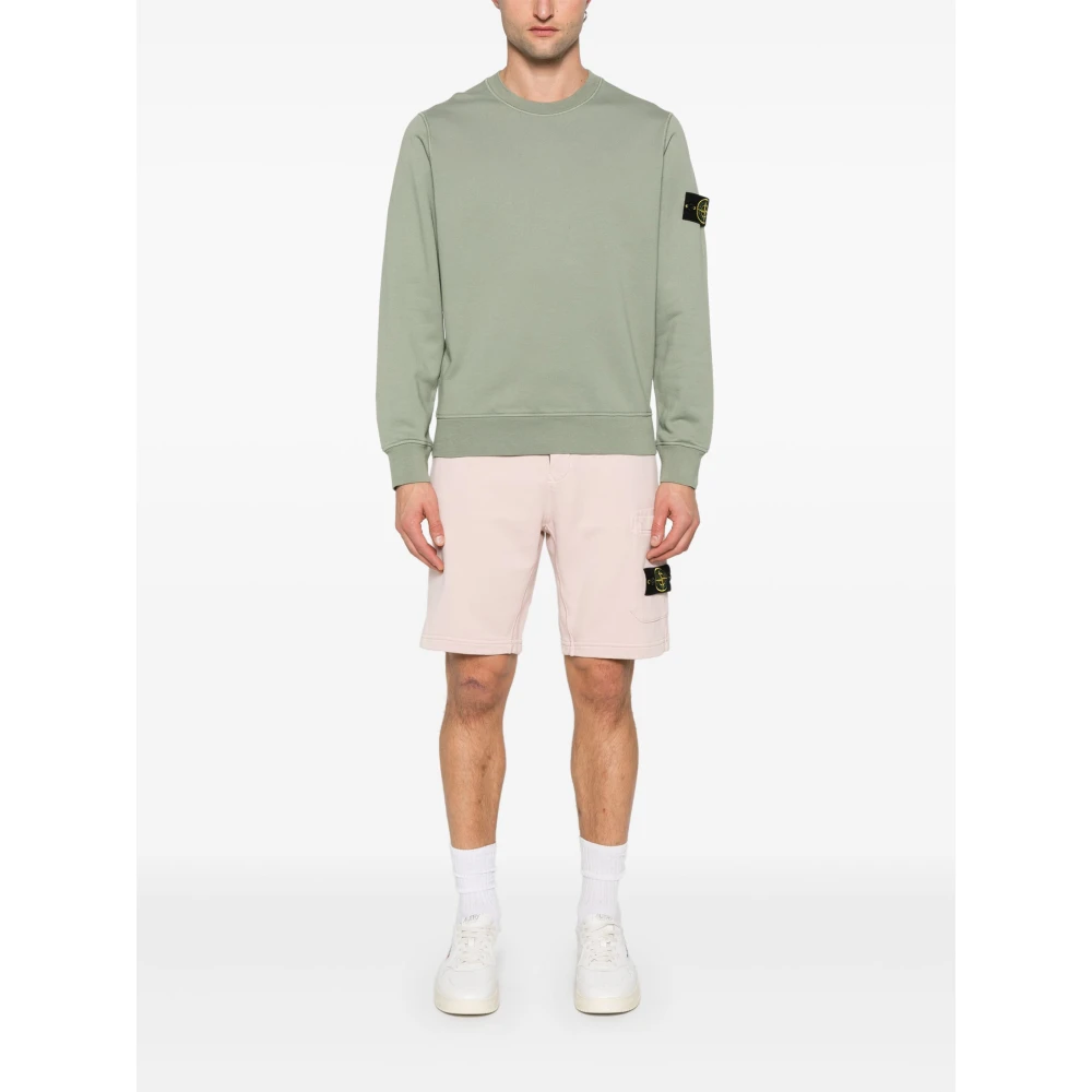 Stone Island Stijlvolle Kledingcollectie voor Mannen Green Heren