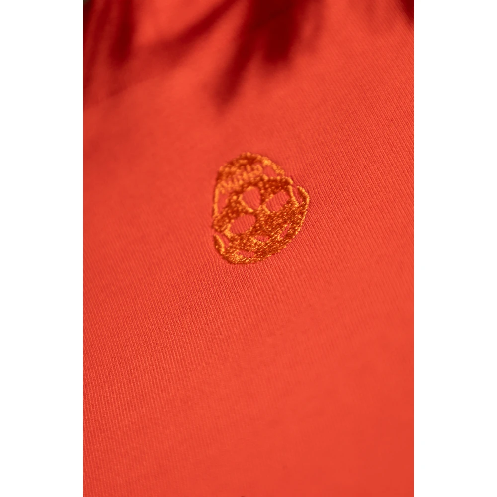alexander mcqueen T-shirt met logo Red Dames