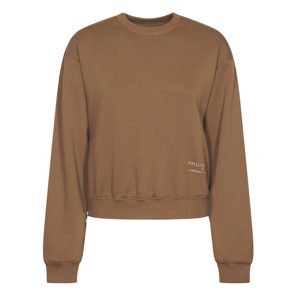 Philosophy di Lorenzo Serafini Bruine Sweater Collectie Brown Dames