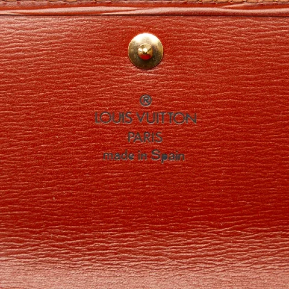 Louis Vuitton Vintage Pre-owned Leather wallets Brown Dames