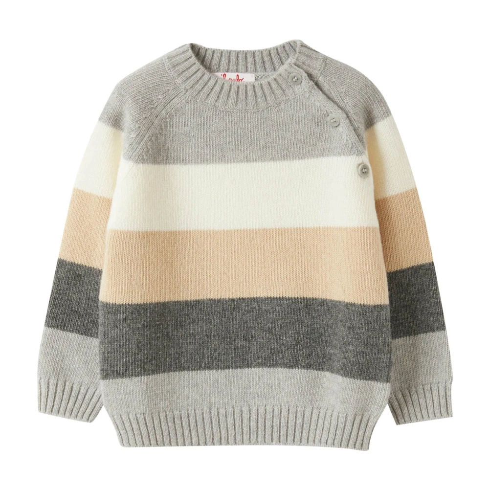 Il Gufo Boys Multicolor Knit Jumper - Kids Knitwear - 6 M - Kids