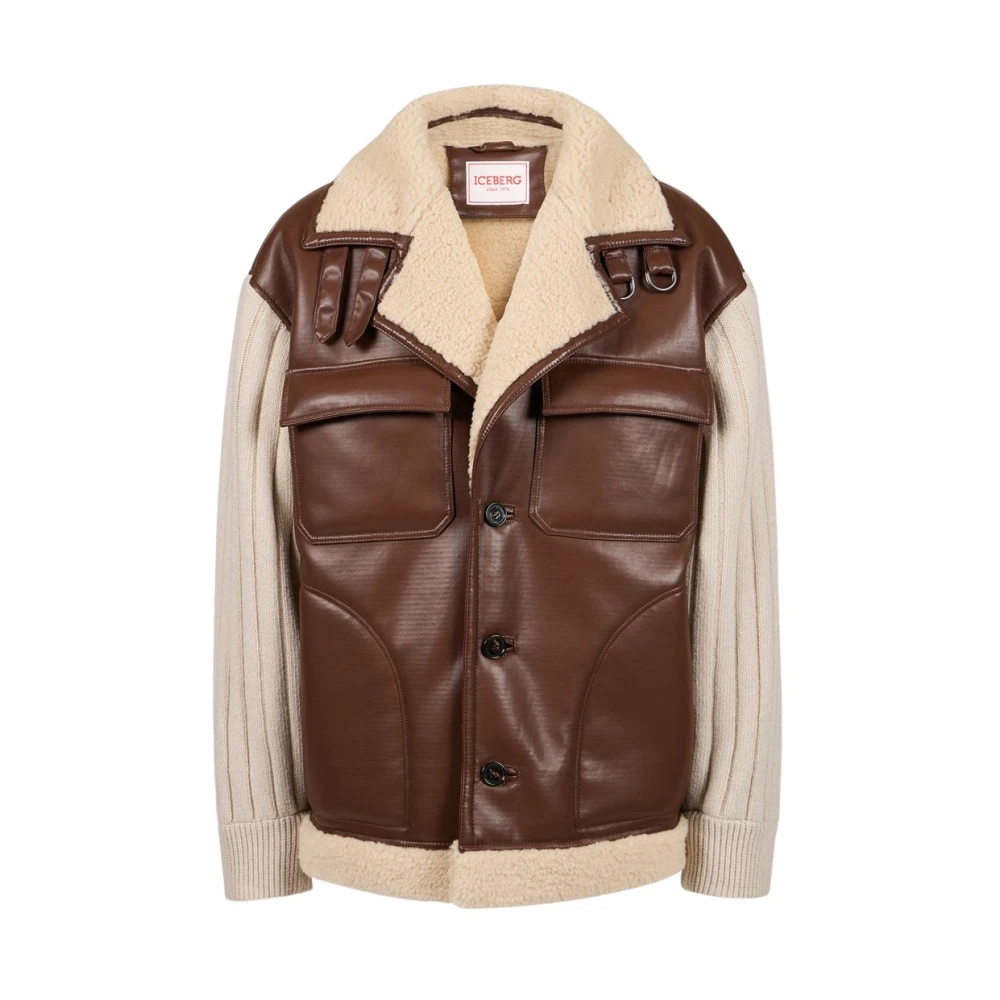 Iceberg Nappa eco-schapenvacht jas Multicolor Heren