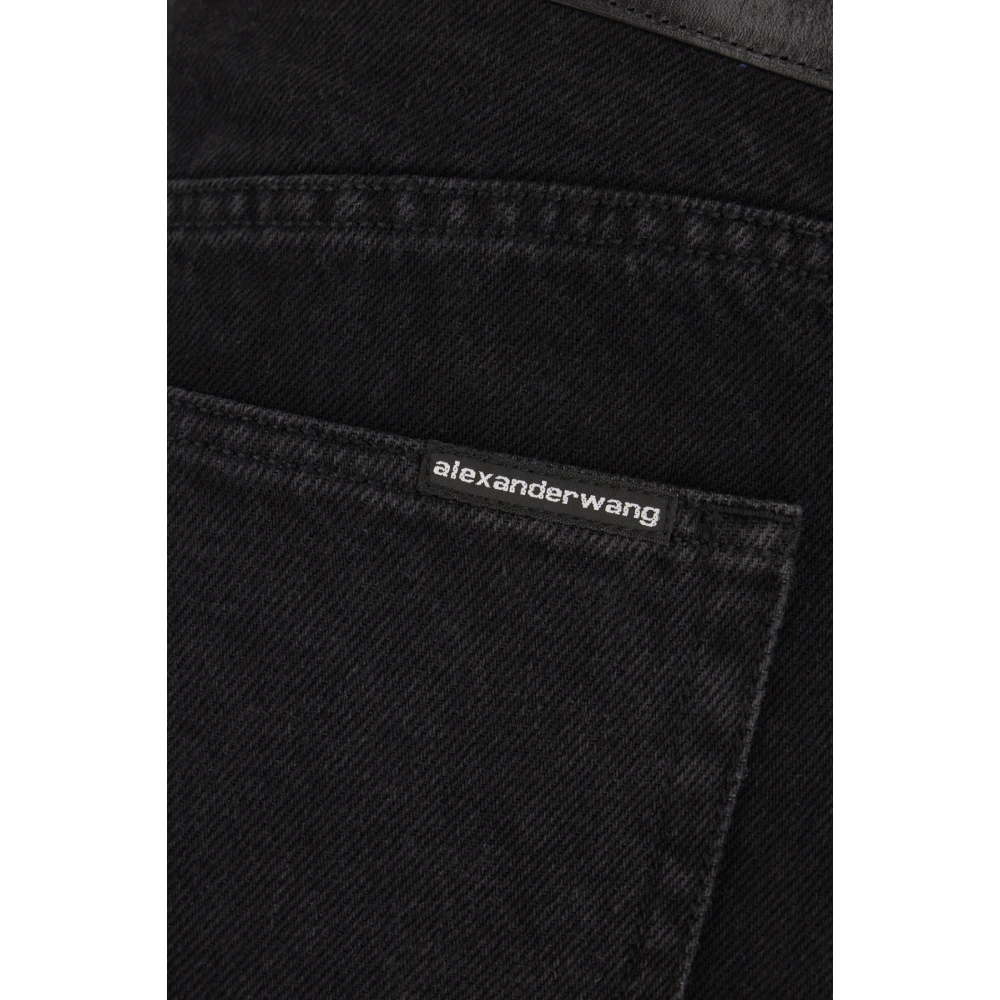 alexander wang Klassieke Denim Jeans voor Dagelijks Gebruik Black Dames