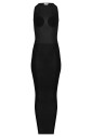 black-sleeveless-floor-length-dress