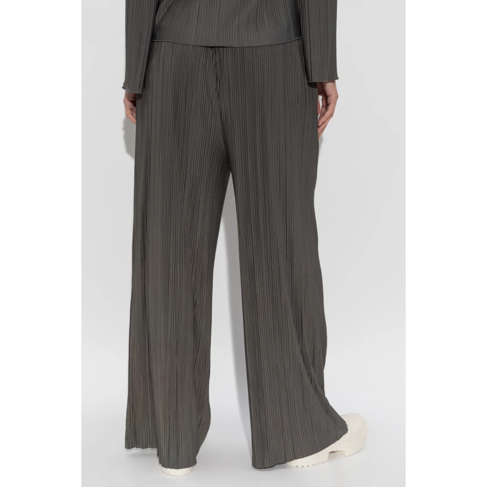 Samsøe Geplooide broek Uma Gray Dames
