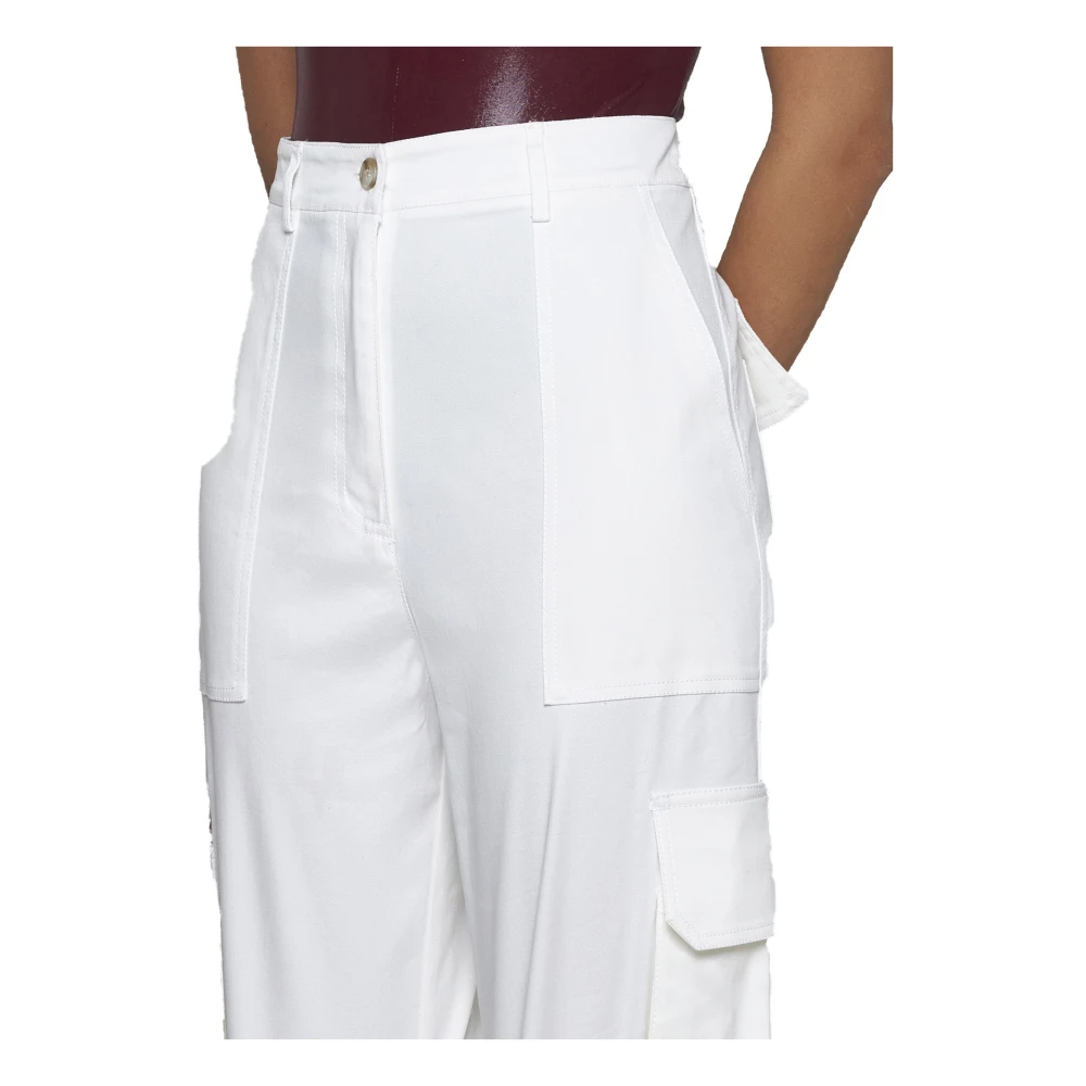 Blanca Vita Cargo Broek White Dames