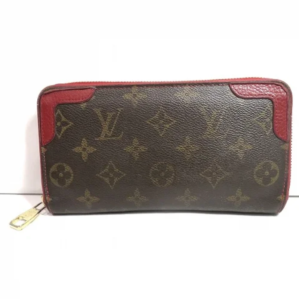Louis Vuitton Vintage Pre-owned Canvas wallets Brown Dames