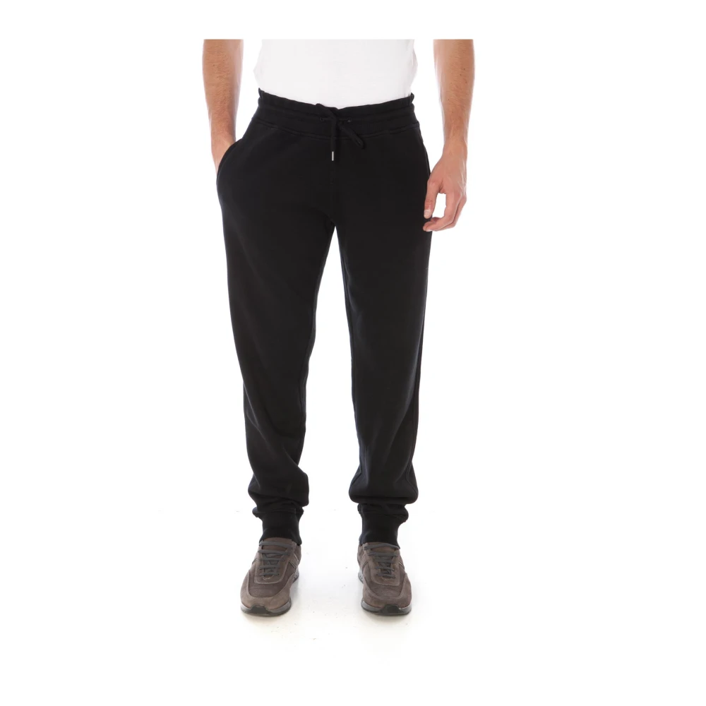 Armani Jeans Black Sweatpants, Male, 2XL, Joggers