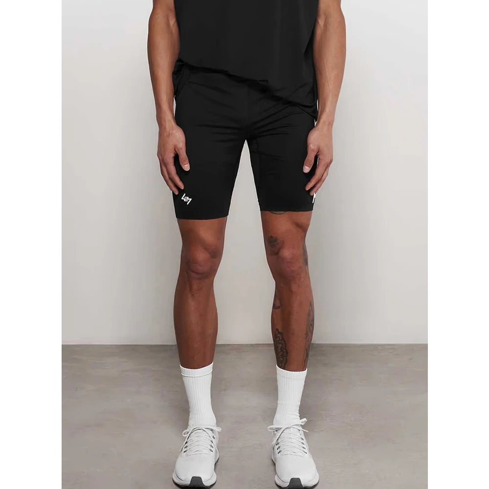 Represent Casual Legging Shorts Black Heren
