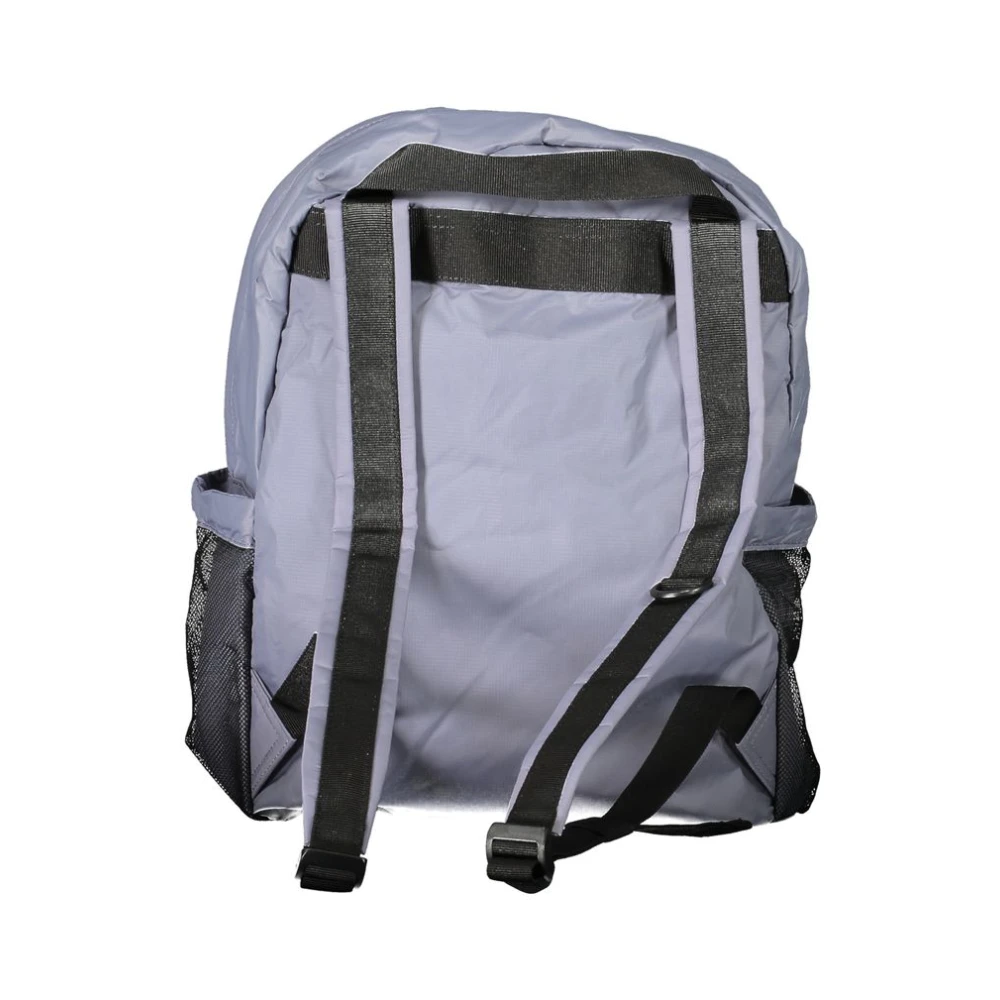 K-way Lichtblauwe Nylon Rugzak Blue Dames