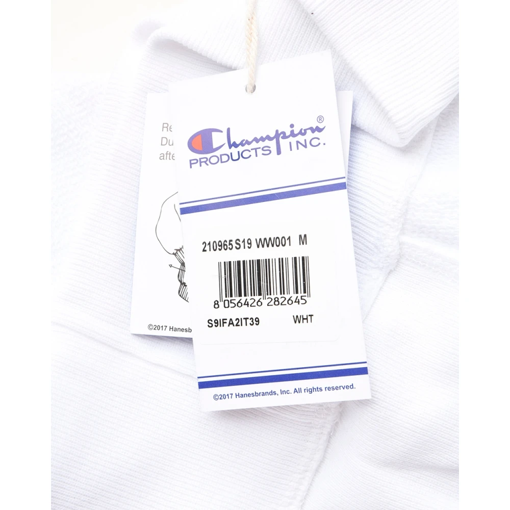 Champion Capuchontrui White Heren