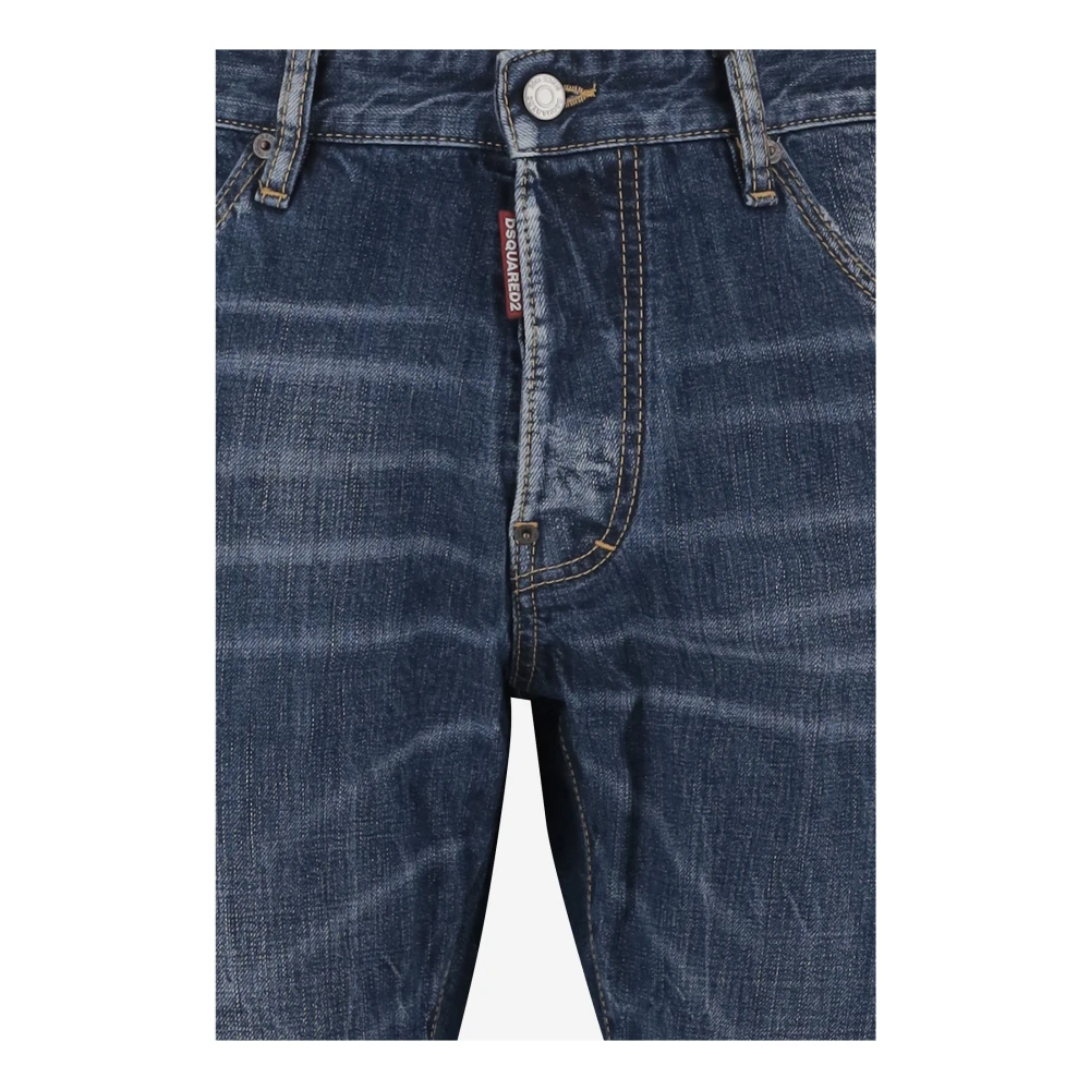 Dsquared2 Klassieke katoenen denim jeans Blue Heren