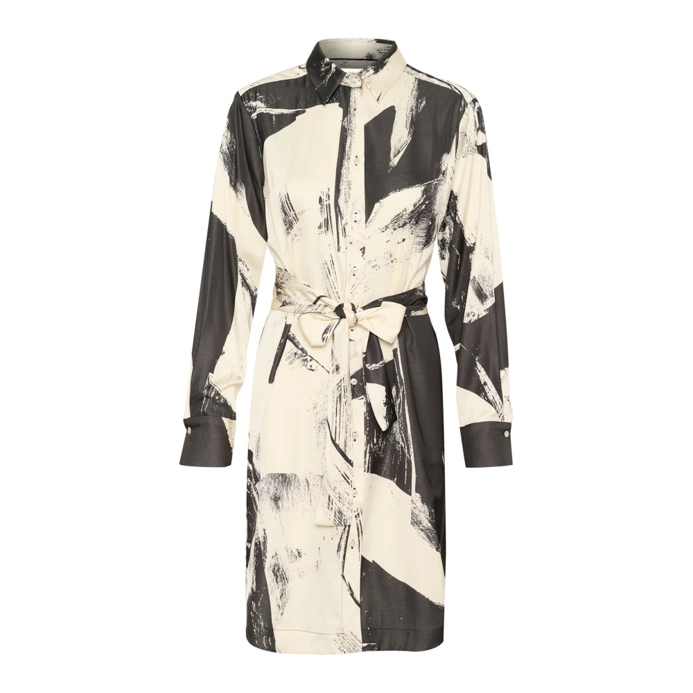 InWear Neutral Art Overhemdjurk Valerieiw White Dames