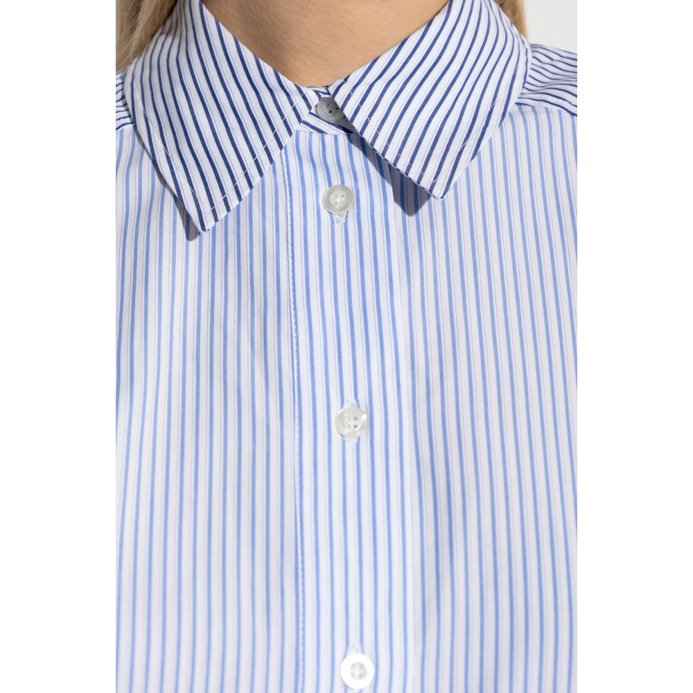 Munthe Shirt met gestreept patroon Filberto Blue Dames
