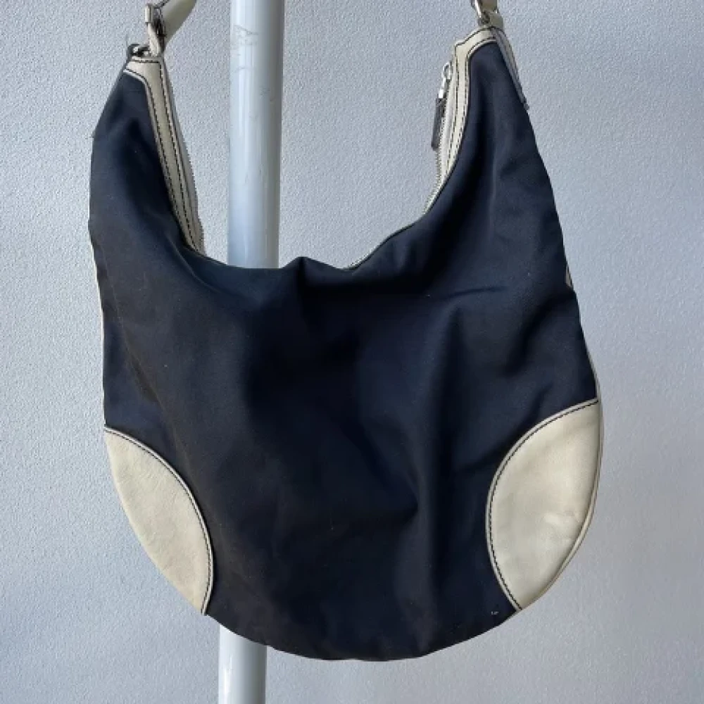 Gucci Vintage Pre-owned Nylon gucci-bags Blue Dames
