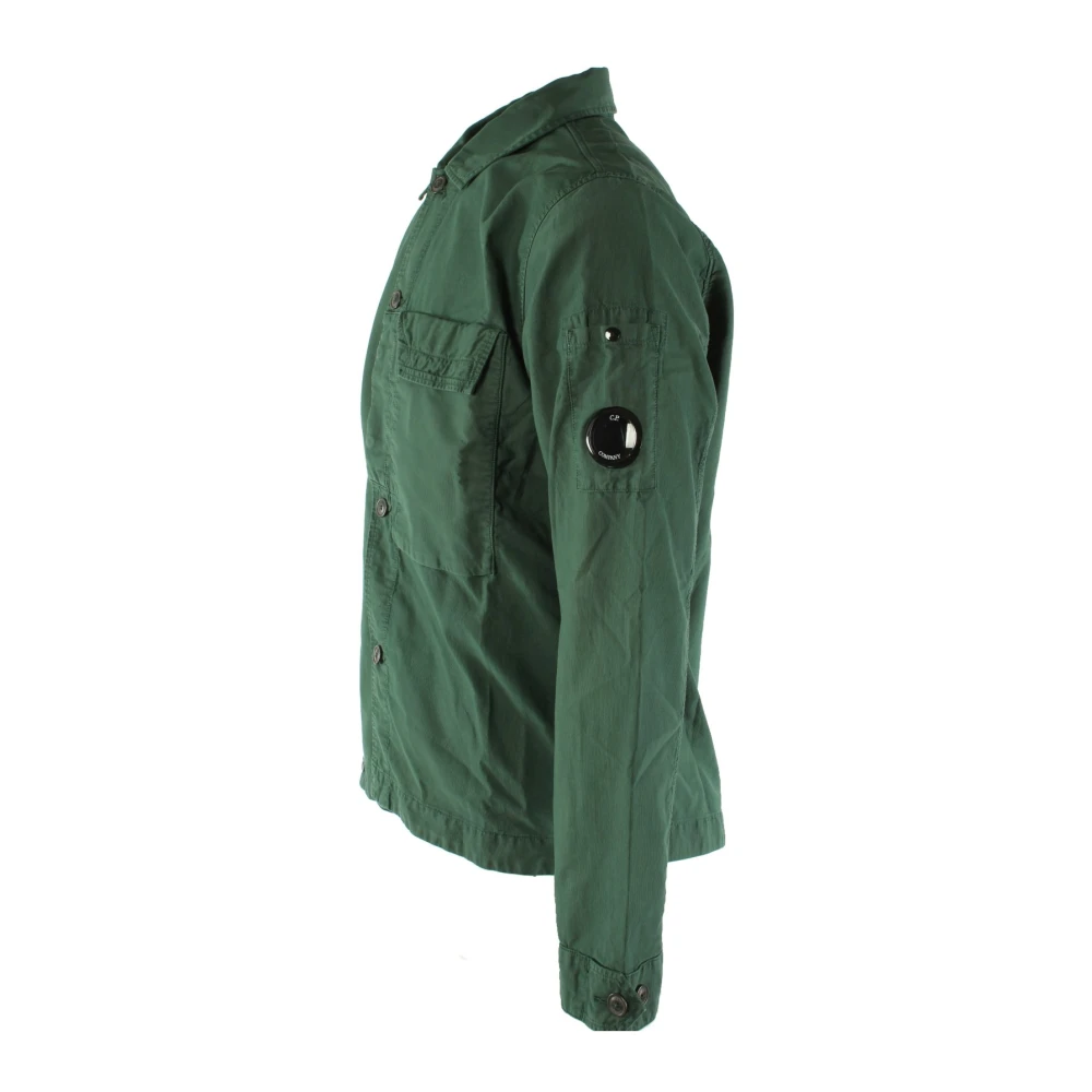 C.P. Company Groene Ottoman Shirt voor Heren Green Heren