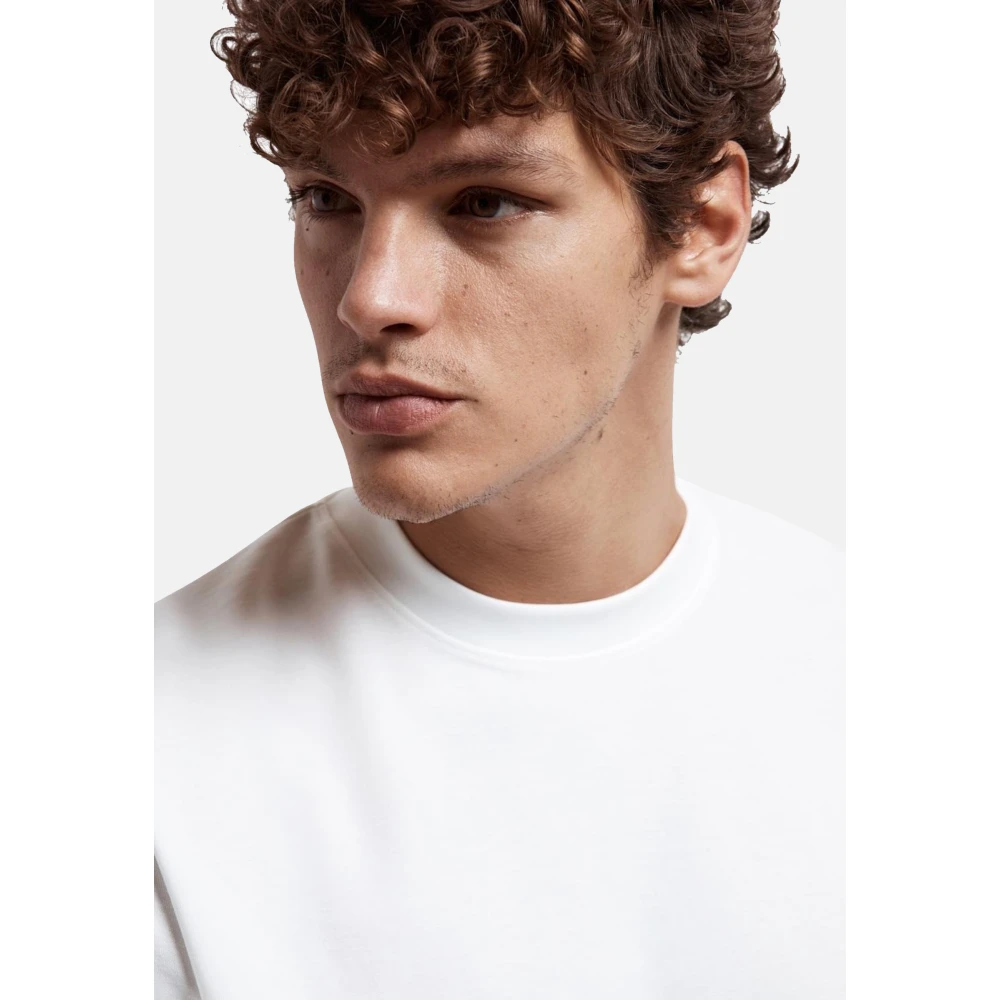Selected Homme Casual T-shirt met korte mouwen White Heren
