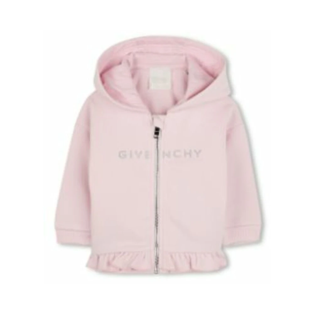 Givenchy Cardigan Jogging med dragkedja Barn Pink, Flicka