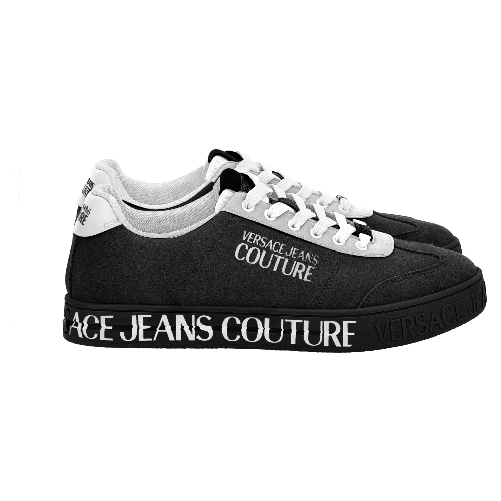 Versace Jeans Couture Low Top Sneakers Heren Schoenen Zwart