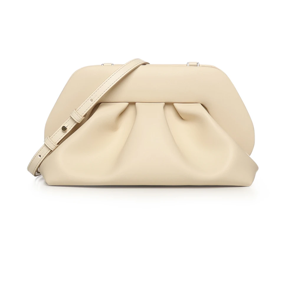 Themoirè Women's Beige Bios Clutch