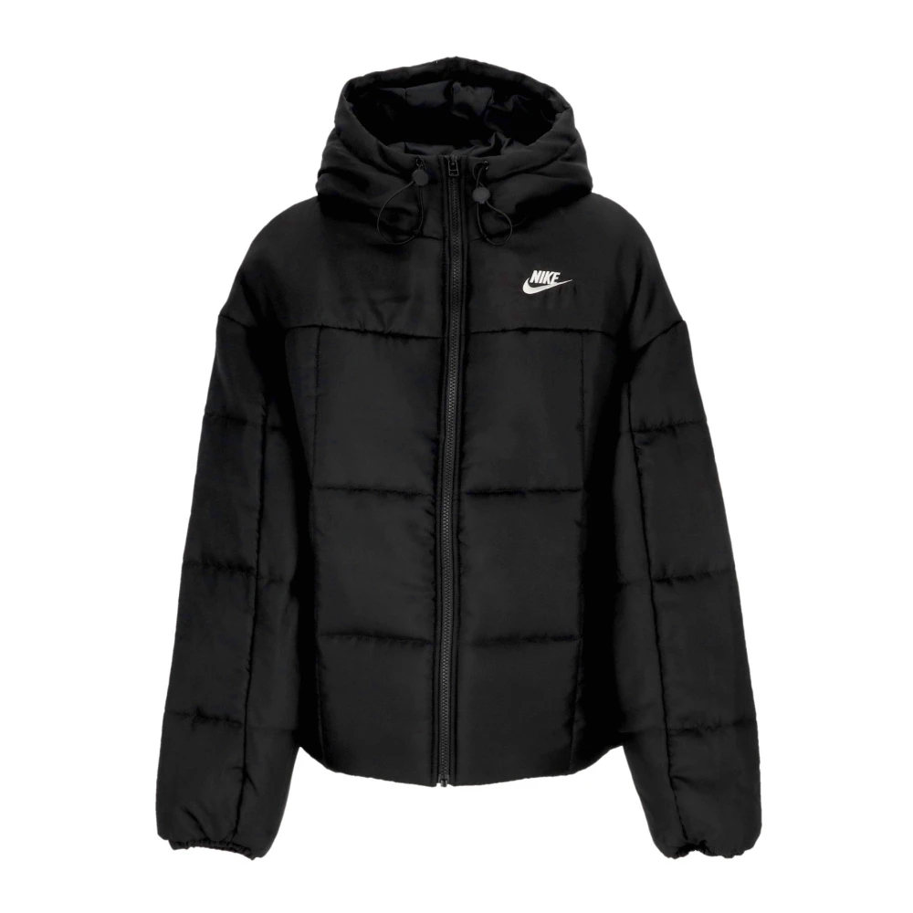 Nike Klassisk Puffer Dunjacka Svart/Vit Black, Dam