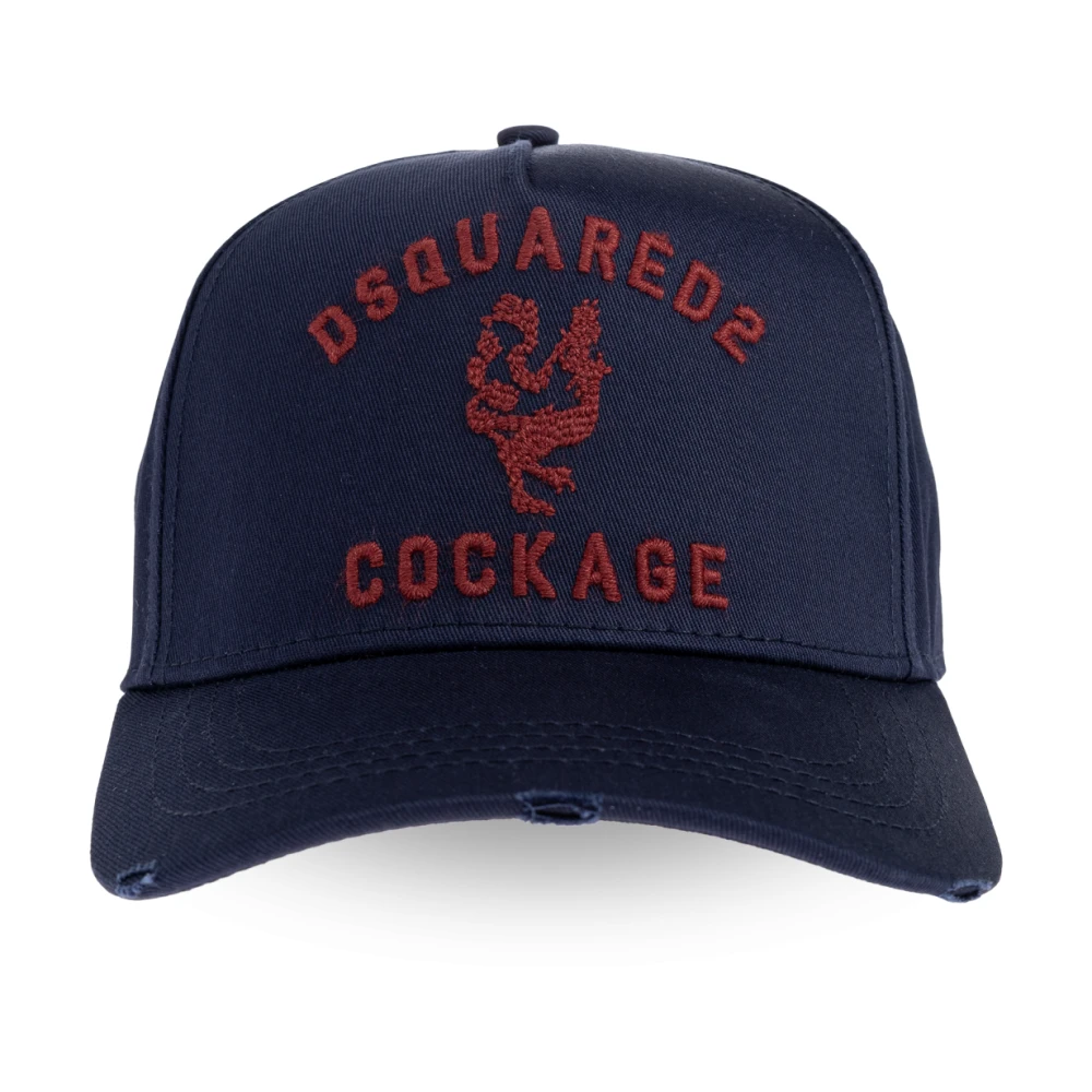 Dsquared2 Uomo Blu - Baseball Cap - Accessories - One Size