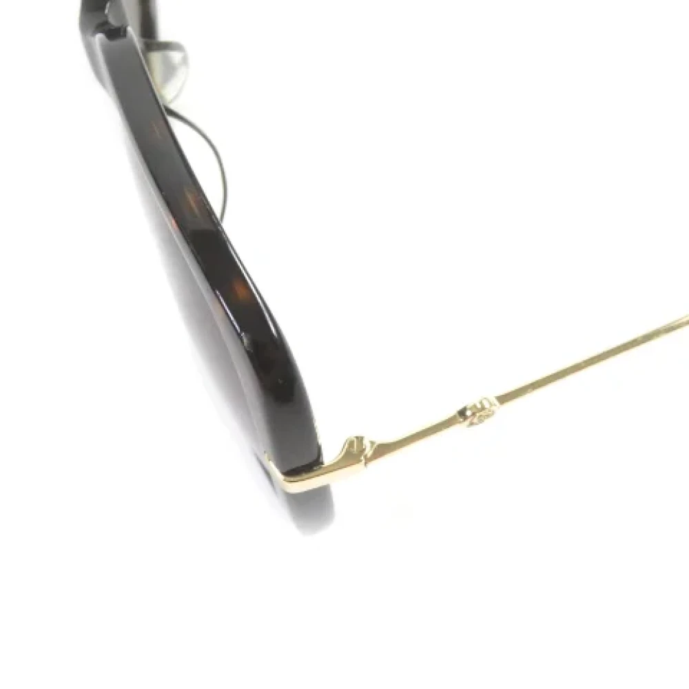 Gucci Vintage Pre-owned Metal sunglasses Brown Dames