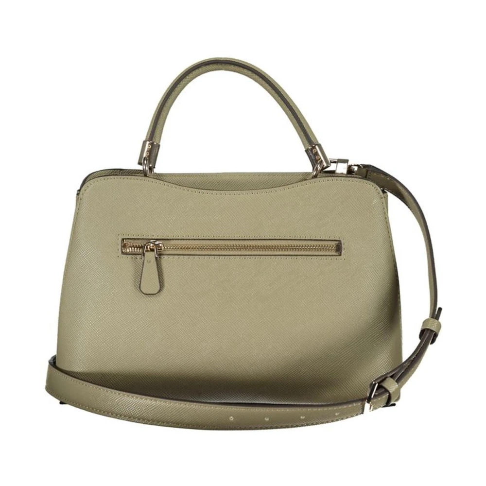 Guess Groene Handtas met Meerdere Compartimenten Green Dames