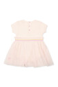 robe-rose-a-manches-courtes-en-tulle