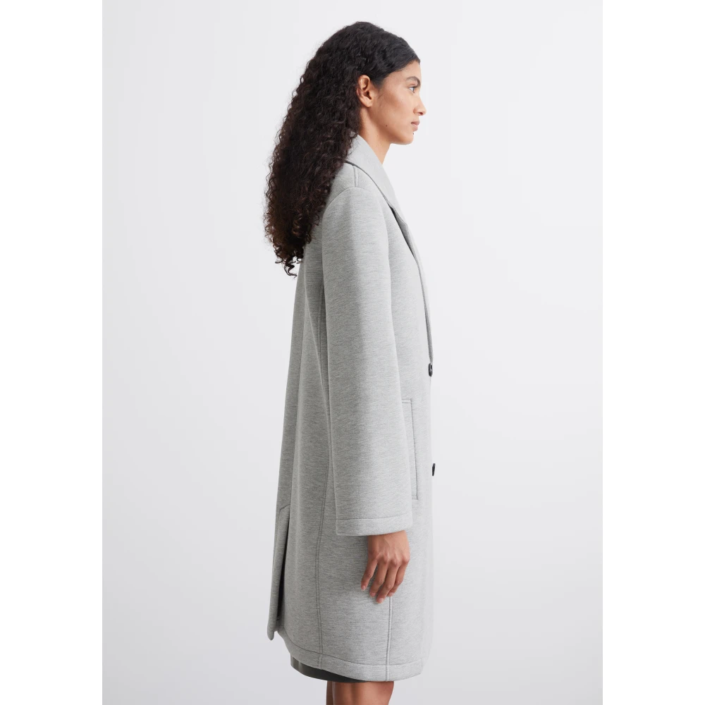 Marc O'Polo Scuba jersey coat regular Gray Dames