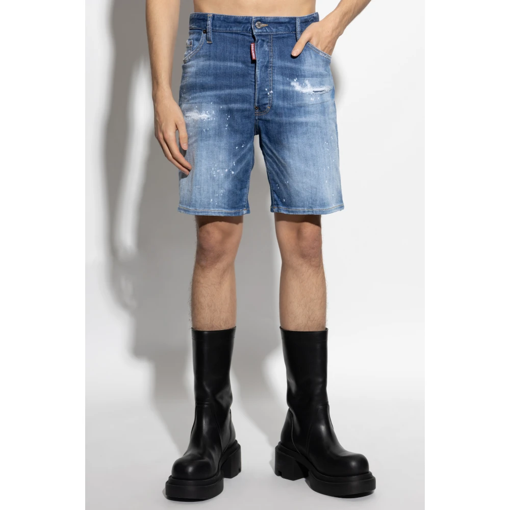 Dsquared2 Denim shorts Marine Blue Heren