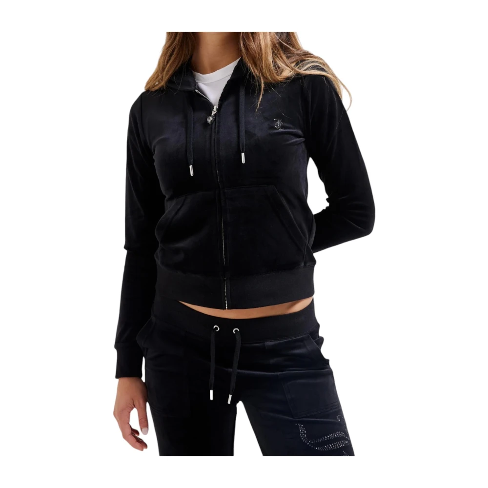 Juicy Couture Stijlvolle Hoodie voor Vrouwen Black Dames