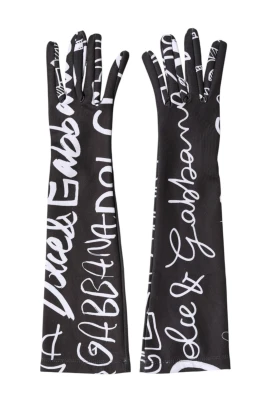 Elbow Length DG Logo Mitten Gloves