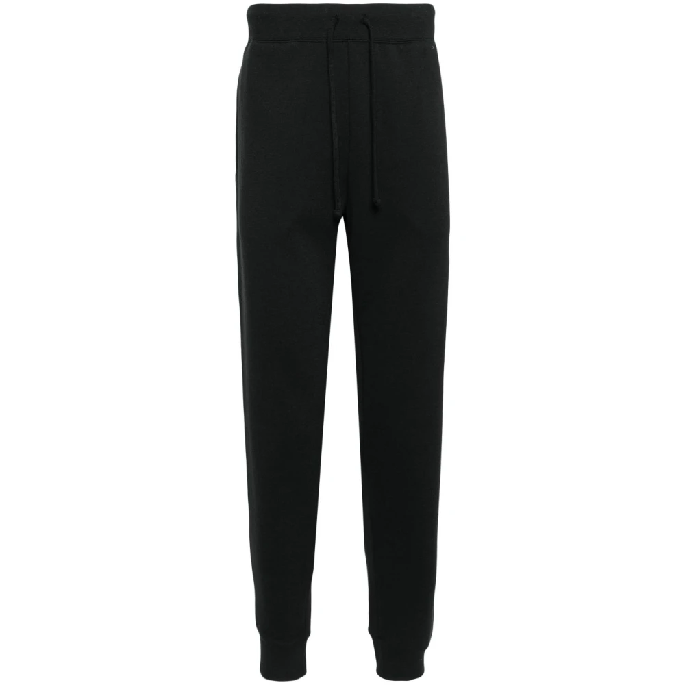 Polo Ralph Lauren Men's Black Casual Cotton Polyester Trousers
