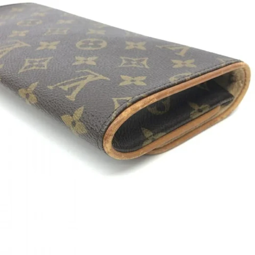 Louis Vuitton Vintage Pre-owned Canvas clutches Brown Dames
