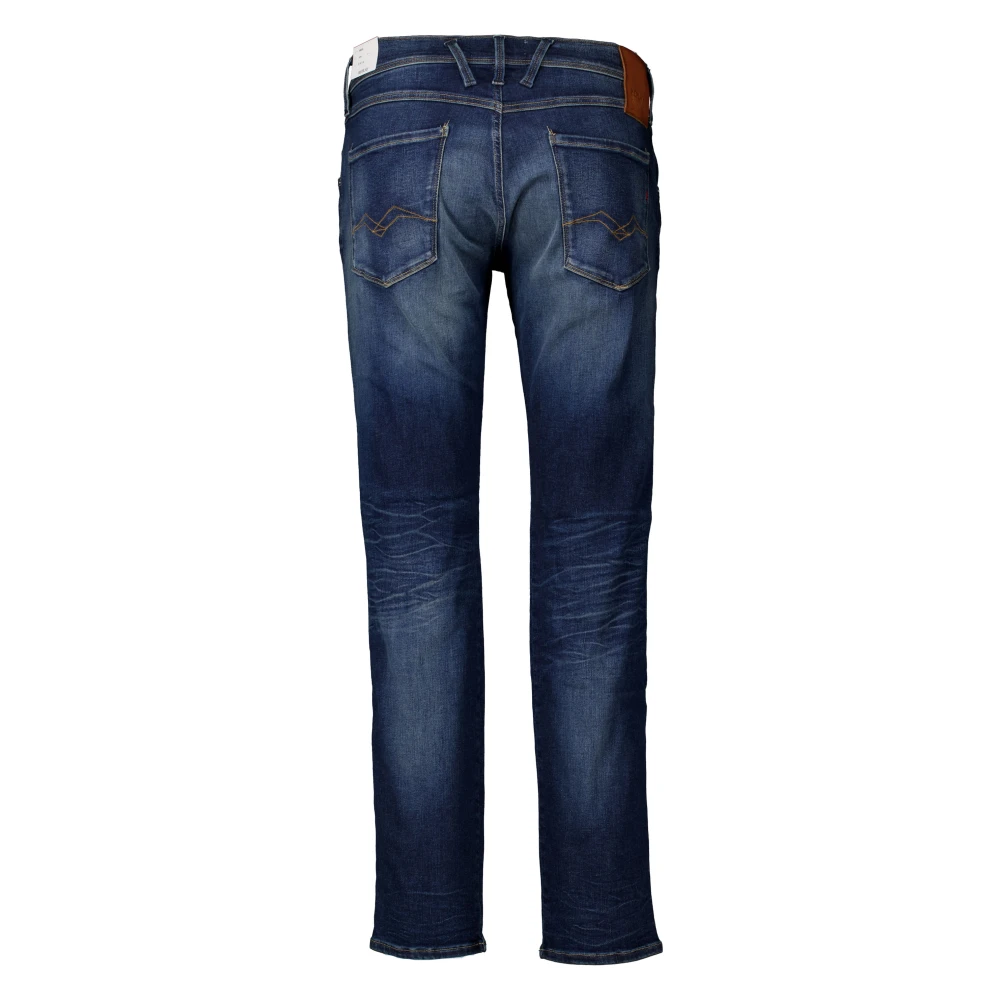 Replay Stijlvolle Model Jeans Blue Heren