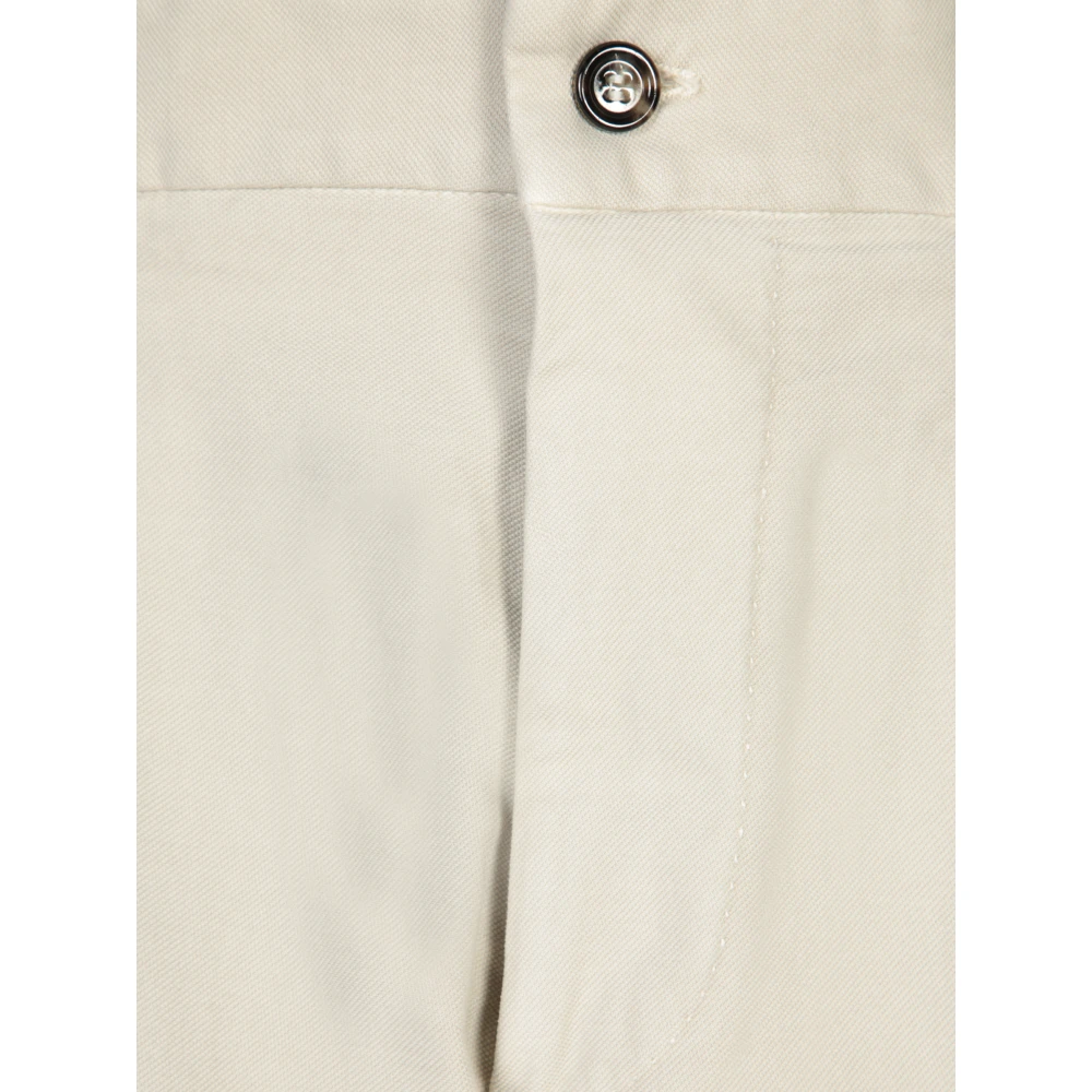 Dell'oglio Witte Broek voor Mannen White Heren