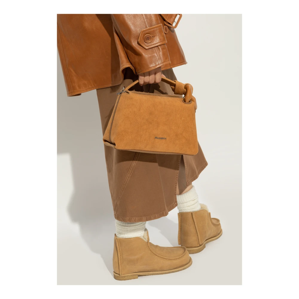 JW Anderson Schoudertas Corner Brown Dames