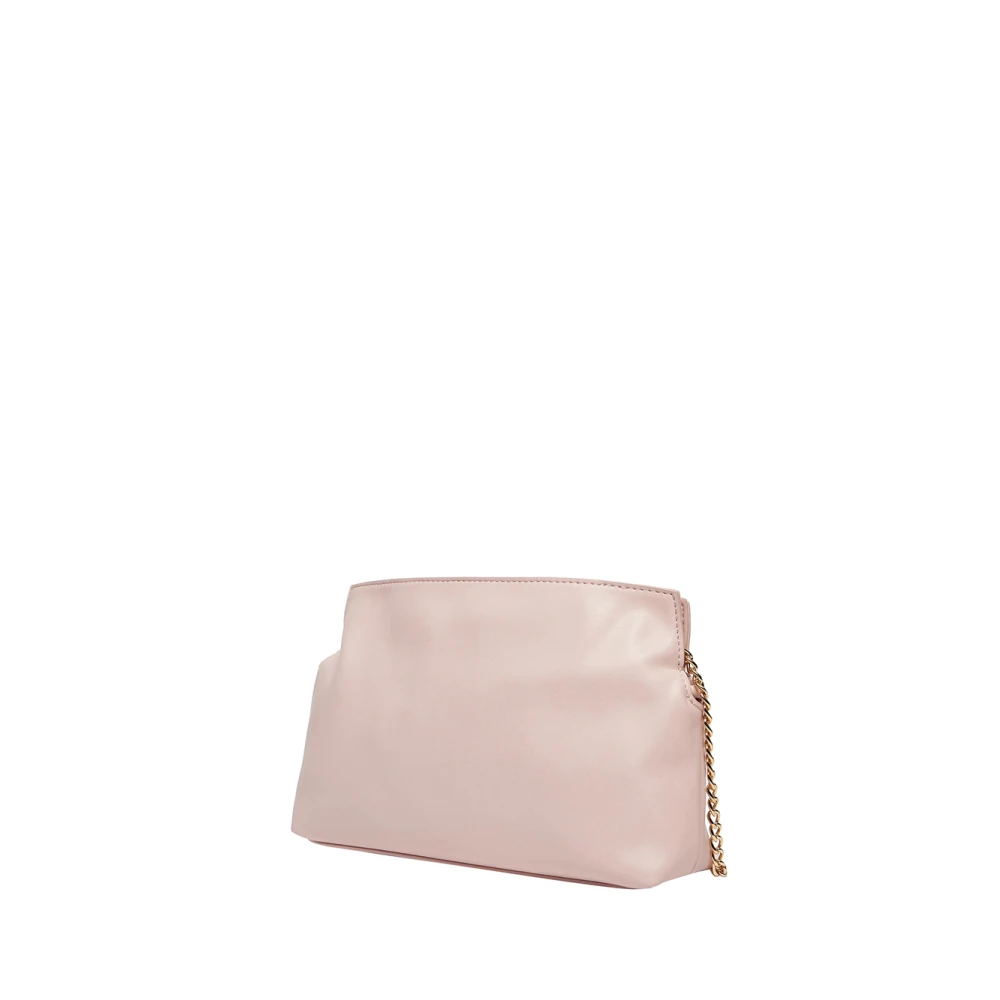 Moschino Chique Roze Schoudertas met Gouden Details Pink Dames