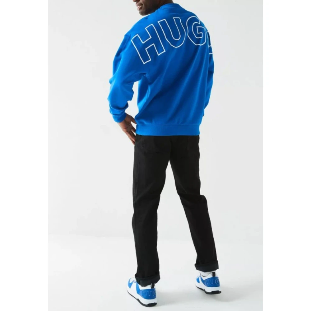 Hugo Boss Stijlvolle Heren Sweater Blue Heren