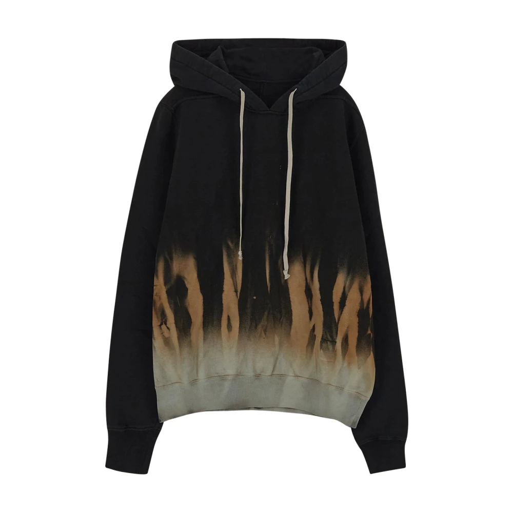 Rick Owens Oversized Hoodie Black Heren