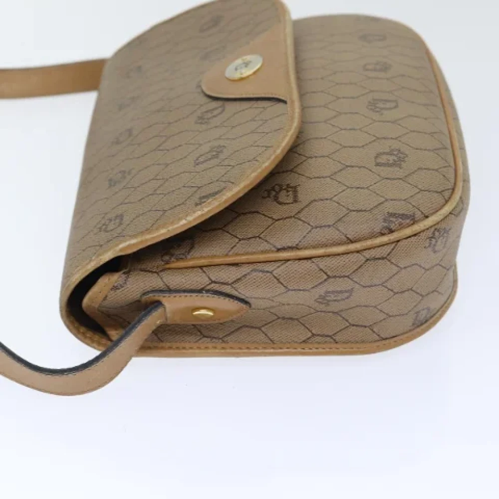 Dior Vintage Pre-owned Leather dior-bags Brown Dames