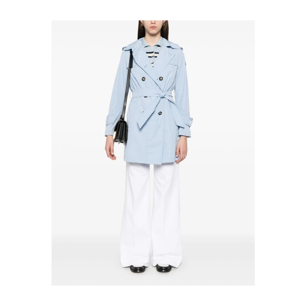 Peuterey Lichtblauwe Parka Damesmode Blue Dames
