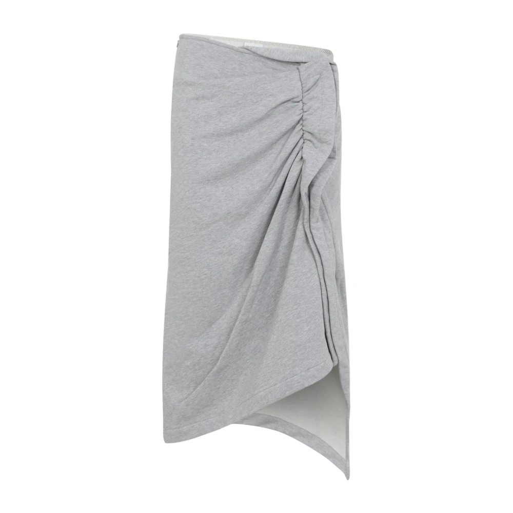 Dries Van Noten Women's Gray Midi Skirts, Xs, Hanam Midi Skirt