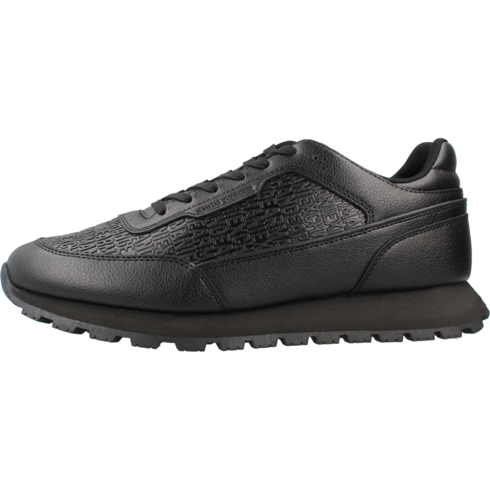 Armani Exchange Uomo Nero Scarpe, 43 Eu, New,