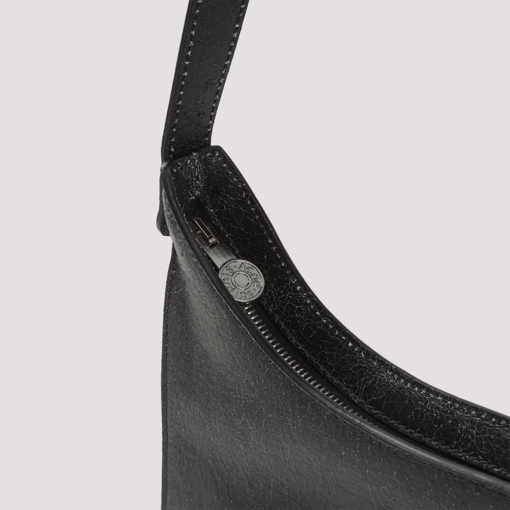 Acne Studios Zwarte Schoudertas Ss25 Black Heren