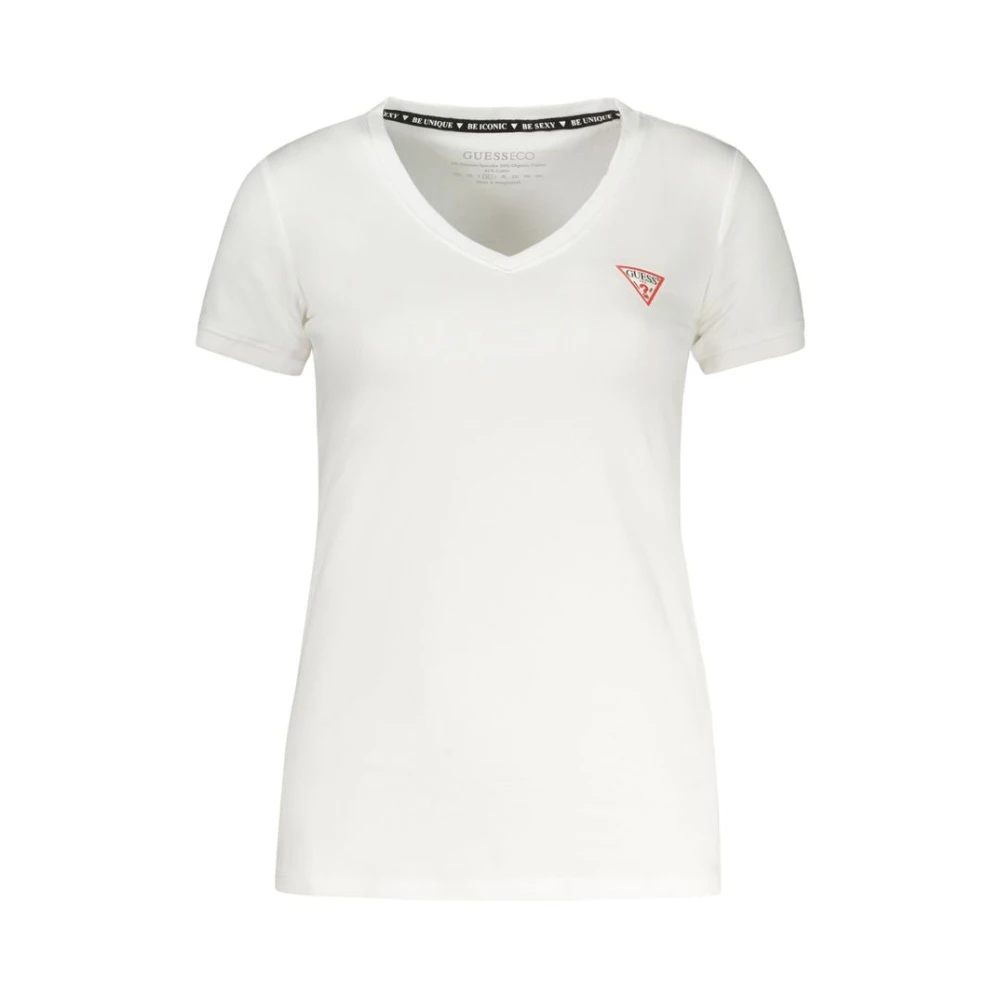 Guess Damen Weiß T-Shirt - Bild 6
