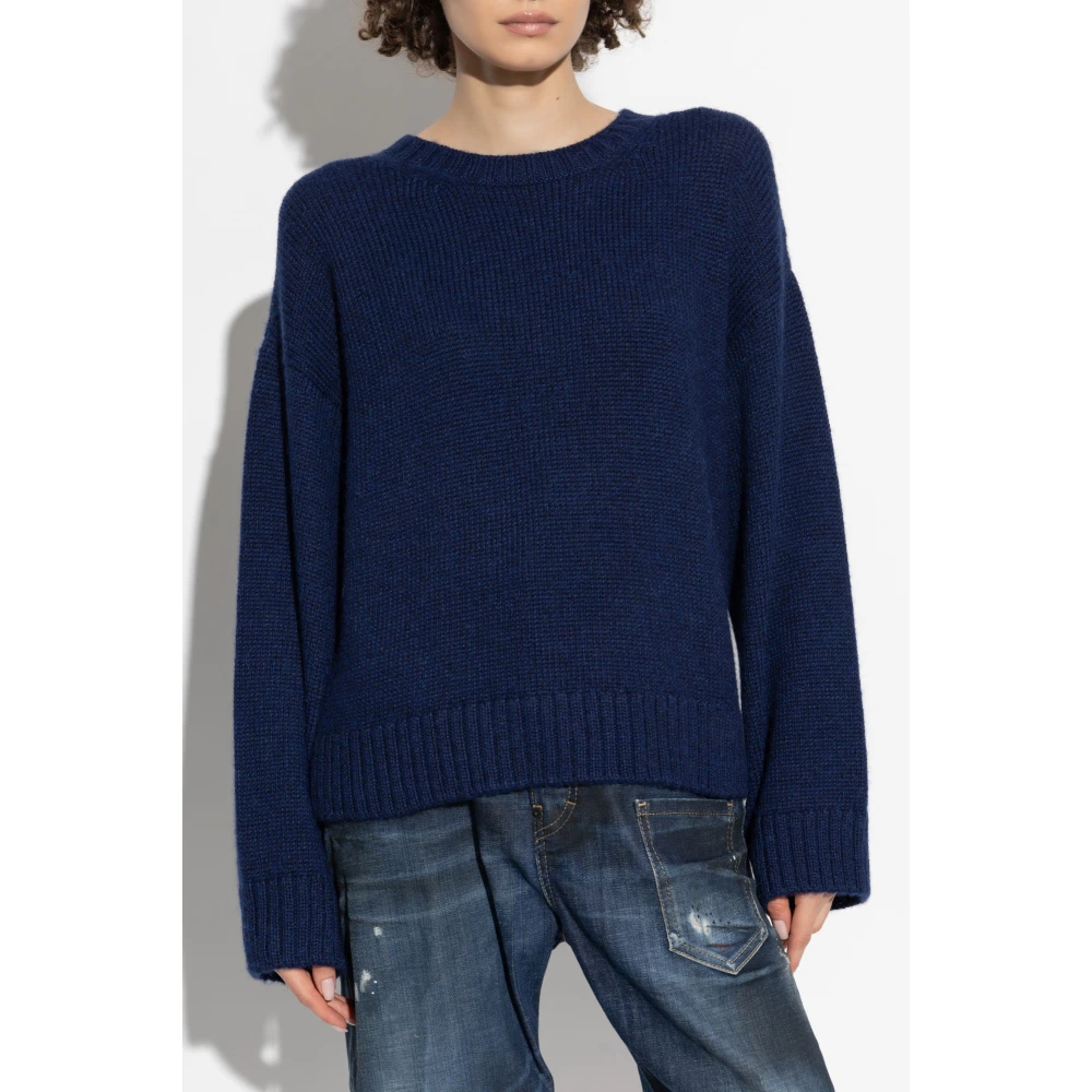 Dsquared2 Wollen trui Blue Dames